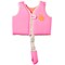 Sunnylife: Kids Float Vest 2-3 - Poppy the Peach - Neon Pink Fruit, Children Up To 42lbs, Pool & Water Jacket, Zip Front, Safety Strap, Natural Rubber